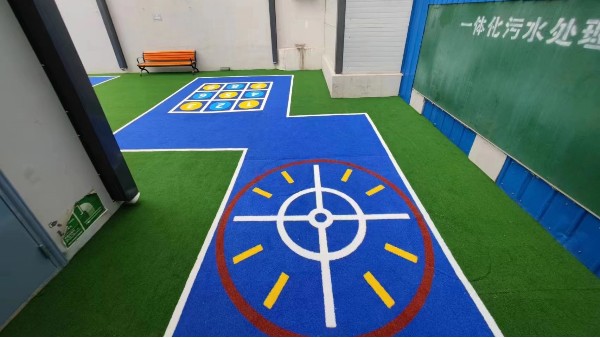 新型地面运动材料幼儿园地弹坪