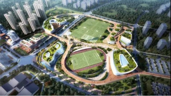 甘肃万福城足球公园项目