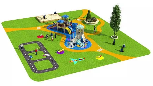 幼儿园草坪设计