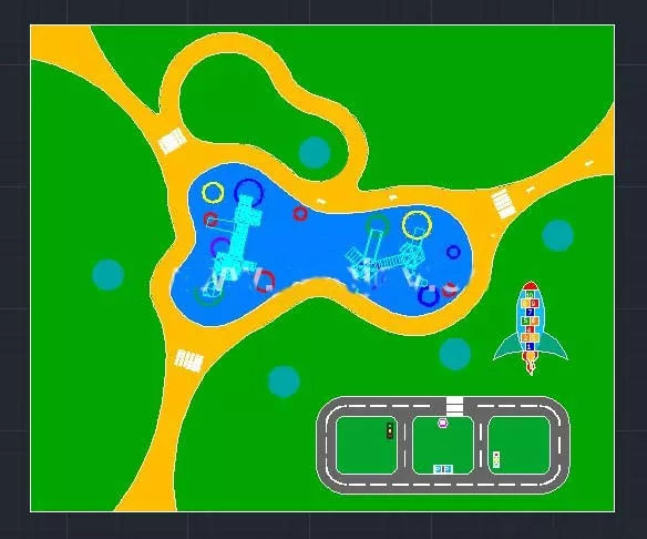幼儿园场地设计图