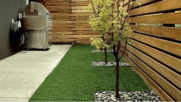 庭院装饰设计的绿色新宠——人造草坪