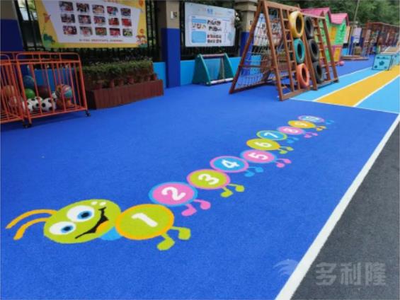 茅坡新城幼儿园场地体适能图案